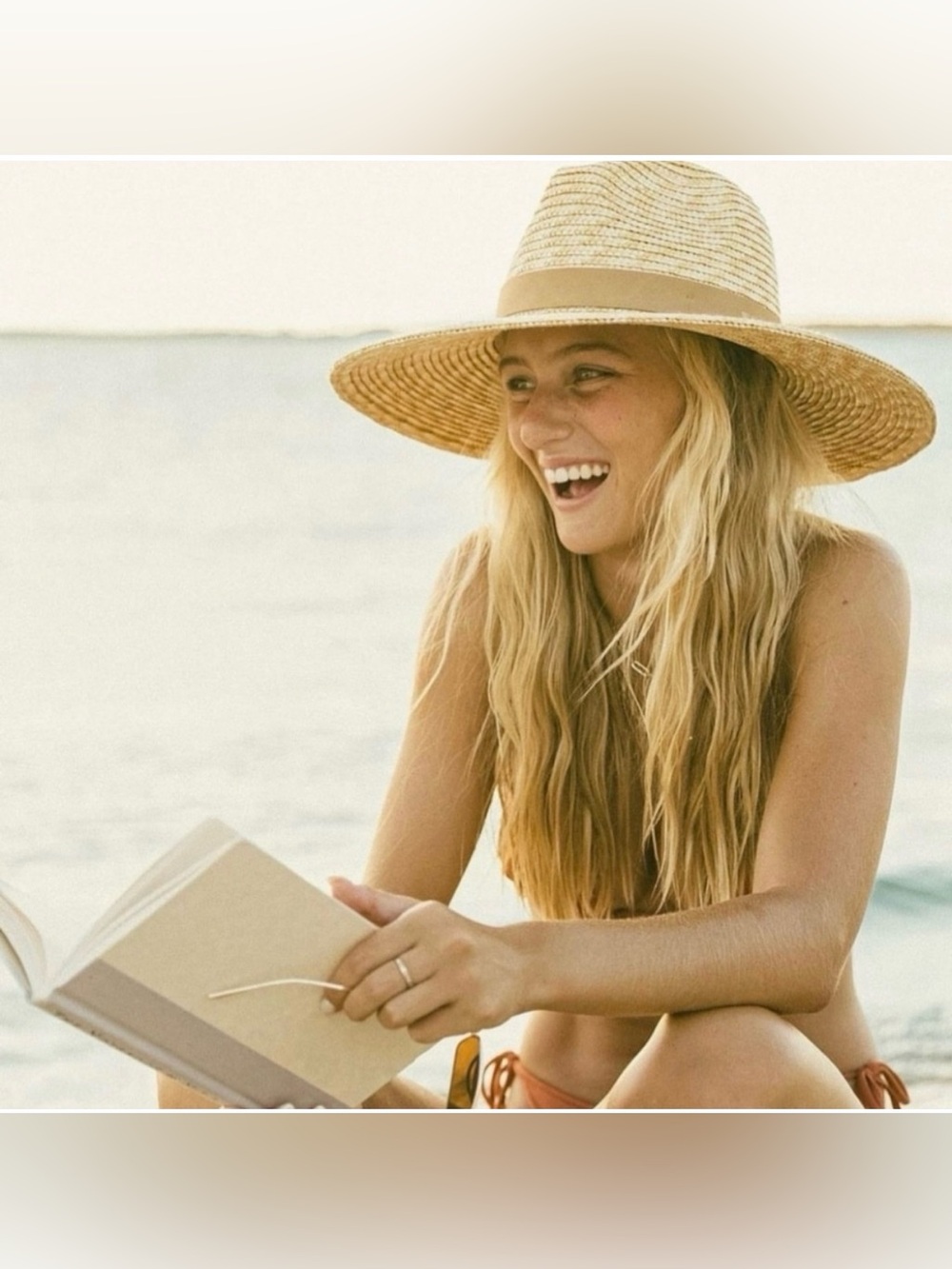 WYETH Kamryn 100% Straw Hat Panama Woven Natural